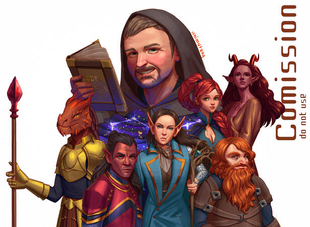 DnD Group Commission 260$ DnD Group Commission 260$